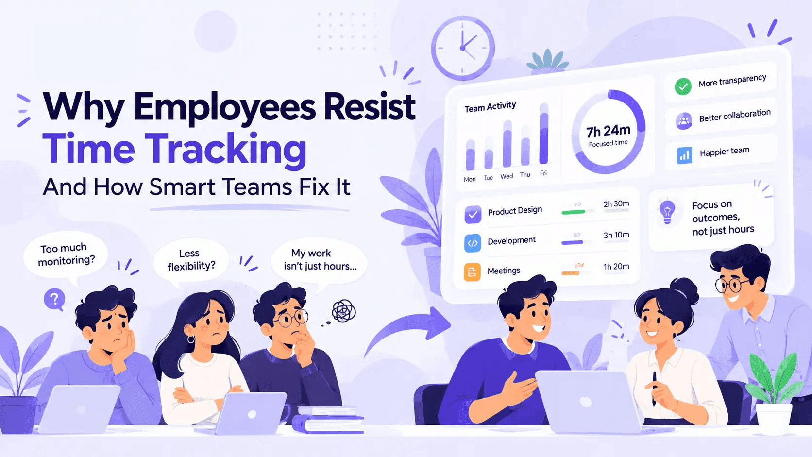 Why Employees Resist Time Tracking (And How Smart Teams Fix It)