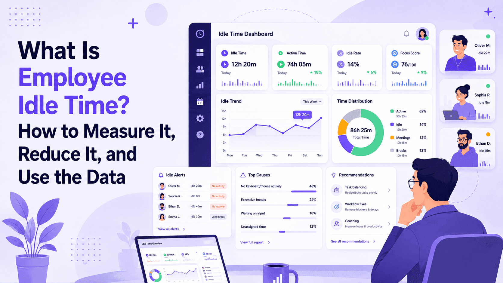 What Is Employee Idle Time? How to Measure It, Reduce It, and Use the Data